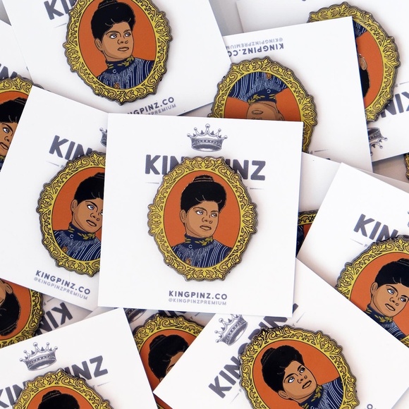 Ida B. Wells Lapel Pin - Picture 2 of 2